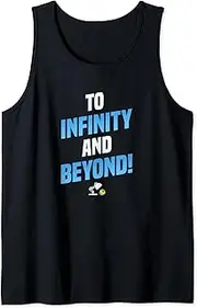 [Disney] Pixar To Infinity And Beyond Front & Back Tank Top