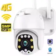 Wifi PTZ Camera 5MP HD 4G SIM Card IP Camera Ai Tracking1080P Video Surveillance