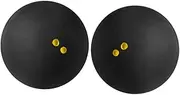 SUPVOX 2pcs Professional Squash Ball High Elasticity Rubber Racket Balls for Training Durable Lightweight Design Compact and Portable for Use for All Skill Levels
