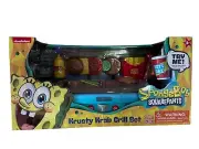 Nickelodeon Spongebob Krusty Krab Krabby Patty Grill Set Playset