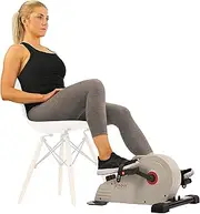 Sunny Health & Fitness Dual Function Under Desk Pedal Exerciser, Portable Indoor Cardio Mini Bike in Home/Office, Arm/Leg Cycle for Seniors, Optional Magnetic, Motorized & SunnyFit App Bluetooth Link
