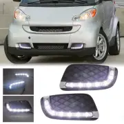 For Benz Smart Fortwo W451 2008-2011 LED DRL Driving Fog Lamp Running Light 12V (for: Smart)