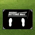 Anti-slip Baseball Hitting Mat Thicker T-Ball Practice Mat Outdoor