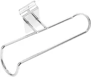 Generic 1pc Skate Rack Stand Roller Skate Inline Storage Rack Ice Stands Bracket Mounted Wall Mounted Holder Slatwall Hooks Stainless Steel Silver