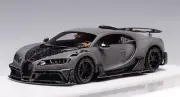 1/43 T&P Bugatti Chiron Mansory Centuria in Matte Grey carbon Fiber 99 pieces