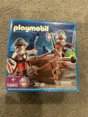 Playmobil Knights 5860 - Castle Knights With Ballista Crossbow new sealed box
