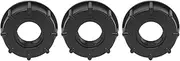 IBC Tank Connector 3pcs Coarse Thread Hose Drain Adapter Plastic Fitting 60mm Inner Diameter Chemical Barrels (G1)