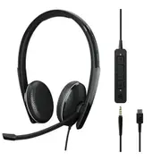 EPOS ADAPT 165T USB-C II Stereo Headset - MS Teams & 3.5mm by Sennheiser [1000906]