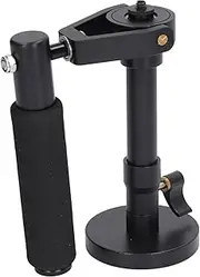 Micro Balancing Camera Stabilizer, Height Adjustable Smooth Telescopic Hand Stabilizer, 3 Axis Handle, 1/4 Screw Port for DSLR