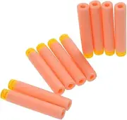 Vaguelly 100pcs Z-Shaped Darts for Toy War Game Darts Set Orange Safe for Children