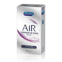 在飛比找PChome24h購物優惠-Durex杜蕾斯 AIR輕薄幻隱潤滑裝保險套 8入