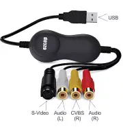 Drive-free USB 2.0 VHS Player To DVD Converter Video Capture Card for Win10 MAC