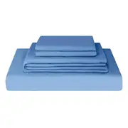 Cooling Bamboo Sheet Set Ultra Soft Breathable Bed Set Ocean