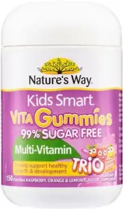 Kids Smart Multi Trio 150 Vita Gummies x 3 Pack Nature's Way