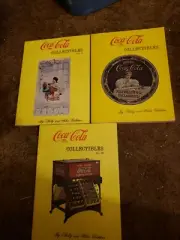 Mint Coca Cola Collectibles Volumes 1, 2 & 3 1971 Coke Trays Signs Bottles