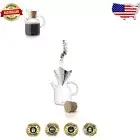 Elegant 1L Pour-Over Coffee Maker – Stainless Steel Filter & Cool-Touch Handle