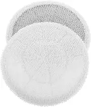 GAROZATION Steam Mop Pads Set for Hardwood Floors Reusable Cleaning Mop Pads with Exfoliating Cotton Rounds