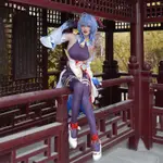 限時下殺 原神COS甘雨原神遊戲同款COSPLAY服裝女全套甘雨COS服裝假髮COSPLAY服裝 原神COS服