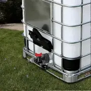 brand-new 1000 Liter Ibc Water Tank With S60x6 Adapter Valve And 3/4-Yvan (Faucet Only)[PB] n