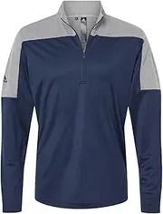 [adidas] Mens Lightweight Quarter-Zip Pullover