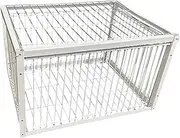 Dualoai Pigeon Trap, Chicken Cage Bird Trap,Automatic Pigeon Collector,Animal Trap Cage, for Quail, 1 Way Entrance