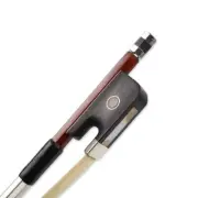 4/4 Cello Bow Brazilwood with Ebony Frog Natural Horse Hair STRAIGHT NICE TONE
