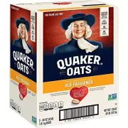 Quaker Old Fashioned Rolled Oats, Non-GMO Project Verified, 2-Pack (64oz Bags),