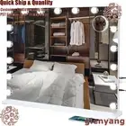 Large 80cm Hollywood Light Up Mirror Vanity Make Up Mirror 17 LED Bulbs Dimmable