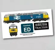 British Rail Class 47 Fridge Magnet 47563 Womens Guild BR Blue Diesel Locomotive