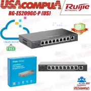 Reyee RG-ES209GC-P(US) Switch 9-Port Gigabit Smart Cloud Managed PoE