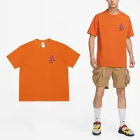 在飛比找momo購物網優惠-【NIKE 耐吉】短袖 ACG Tee 橘 紫 上衣 男款 