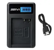 Battery Charger for Panasonic Lumix DMC-GH2, DMC-GX8, DMC-GX8M Digital Camera