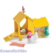 American Girl Wellie Wishers Chicken & Coop New! Cluck! Adorable