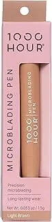 1000 Hour Micro Balding Eyebrow Pen 1.5 g, Light Brown