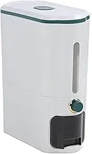 Rice Dispenser with Lid PP 11kg High Temperature Opposition Press Type Sealed Rice Storage Container for Grains Beans (FuchookyDXlBiF8-12)