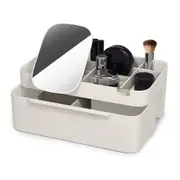 Joseph & Joseph Viva Large Cosmetic Storage Organiser Magnifying Mirror Shell