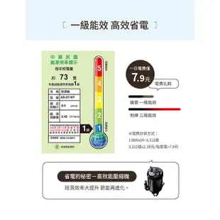 【可減貨物稅$500】SAMPO聲寶 8L負離子除濕機 AD-Z116T