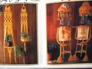 Hang it All book 5, macrame patterns: curtains, baby swing, plant hangers - pics