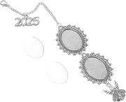 CORHAD Unique Grad Cap Pendant Tassel Charm Photo Frame DIY Graduation Accessory Memory Charm