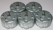 5 X Mabuchi RF-500 Motors - 1.5 to 12 VDC - Solar Motor - Mabuchi RF-500TB-12560
