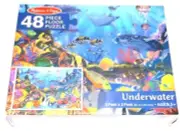 Melissa & Doug Underwater 48-Piece 3FTx2FT Floor Puzzle NEW Sealed