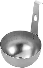 Poached Egg Cooker steaming spoon Stainless Steel Egg Poacher Poached Egg Maker with Deep Cavity Design Hanging Cooking Tool for Pots Pans Dishwasher Safe Kitchen Gadget for Breakfast Lunch Meal Prep