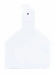 Z Tag Calf Blank White 100ct