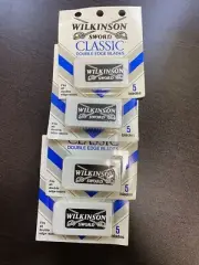Wilkinson Sword Classic Double Edge Blades (4 Pack of 5ct) 20 blades total