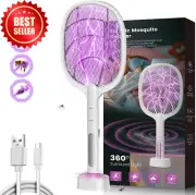 STORMHERO Electric Fly Swatter - USB Rechargeable, 3-Mode Bug Zapper & Light