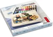 GUTERMANN Nostalgic Box SEW-All Thread 100MT 30 SPOOLS Assorted Colours 1930