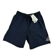 Adidas Mens Essentials Americana Knit Jersey 7" Shorts Navy Blue S