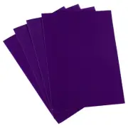 Self-Adhesive Velvet Patches Repair Patches Purple 4Pcs