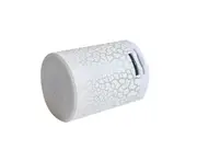 Mini Portable Wireless Bluetooth-compatible Speaker Hands-free Call LED Parlante Subwoofer - White