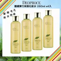 在飛比找momo購物網優惠-【韓國Deoproce】靚膚彈力保濕化妝水 260ml x4